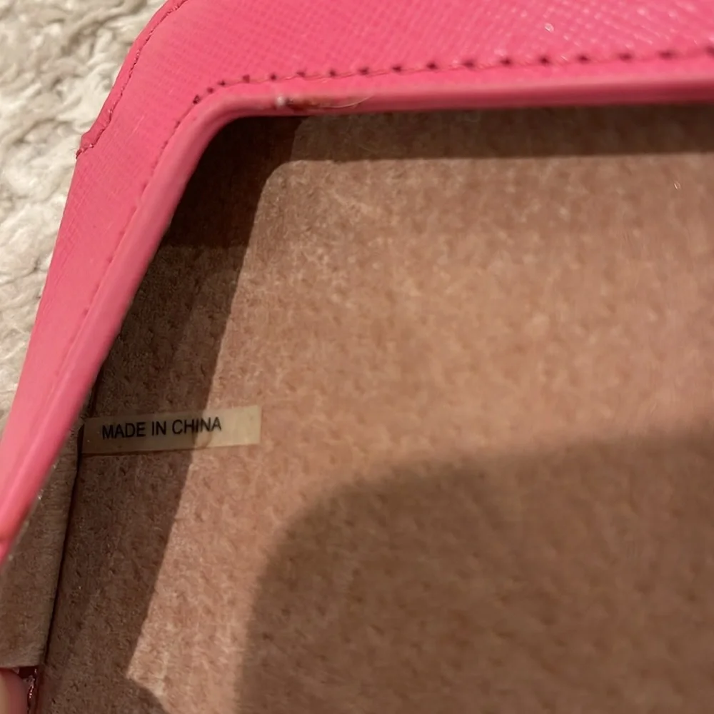 TORY BURCH Pink Leather iPad Case